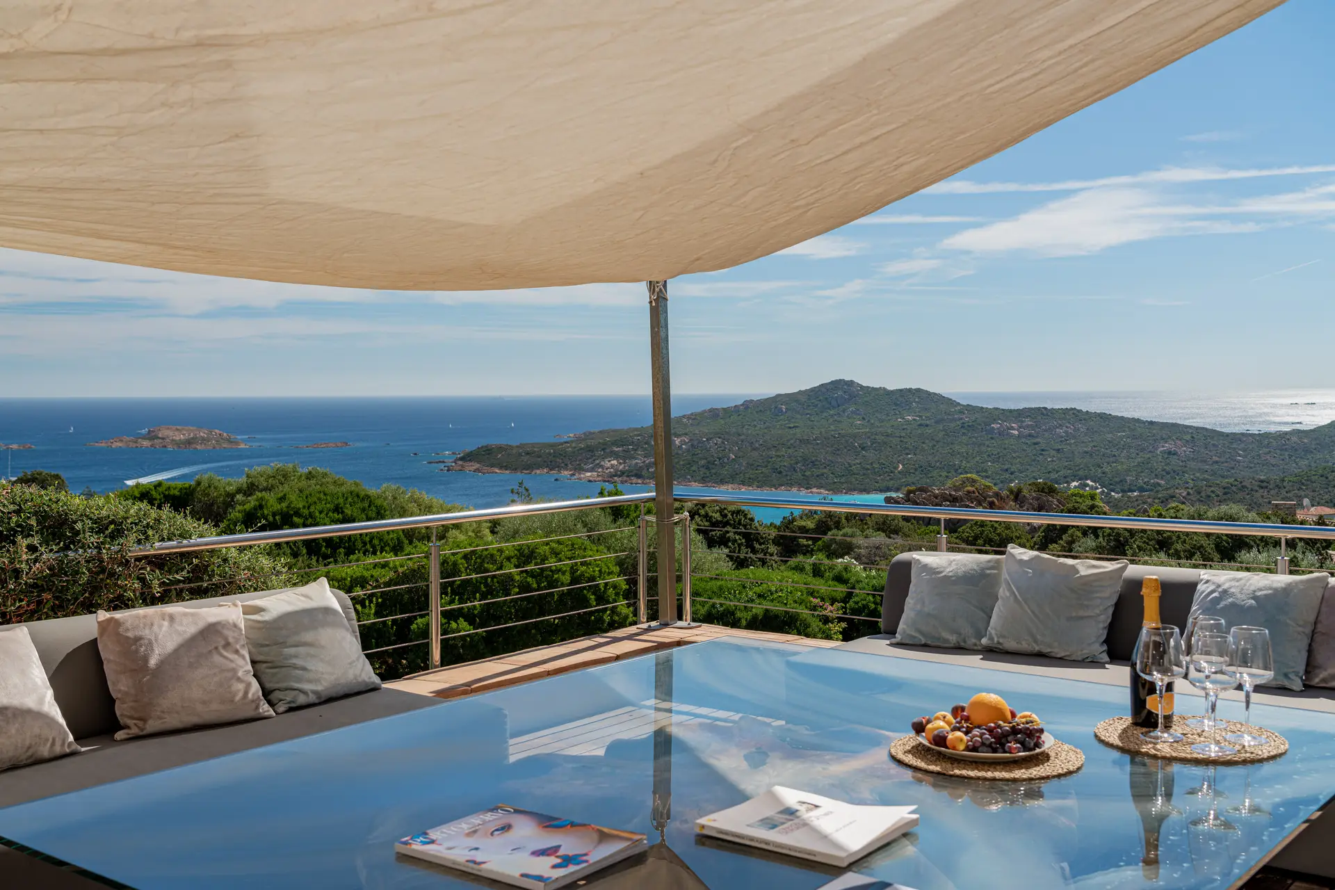Villa Wave Porto Cervo - Piscina in Granito con Vista Mare